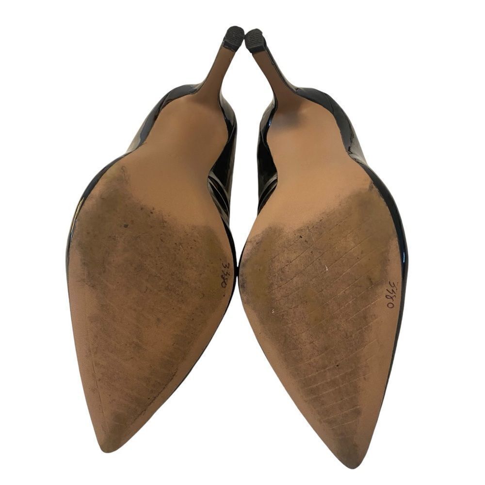 Michael by Michael Shannon Ryleigh Black Patent Leather Pointed Toe Stilettos - Picture 6 of 6